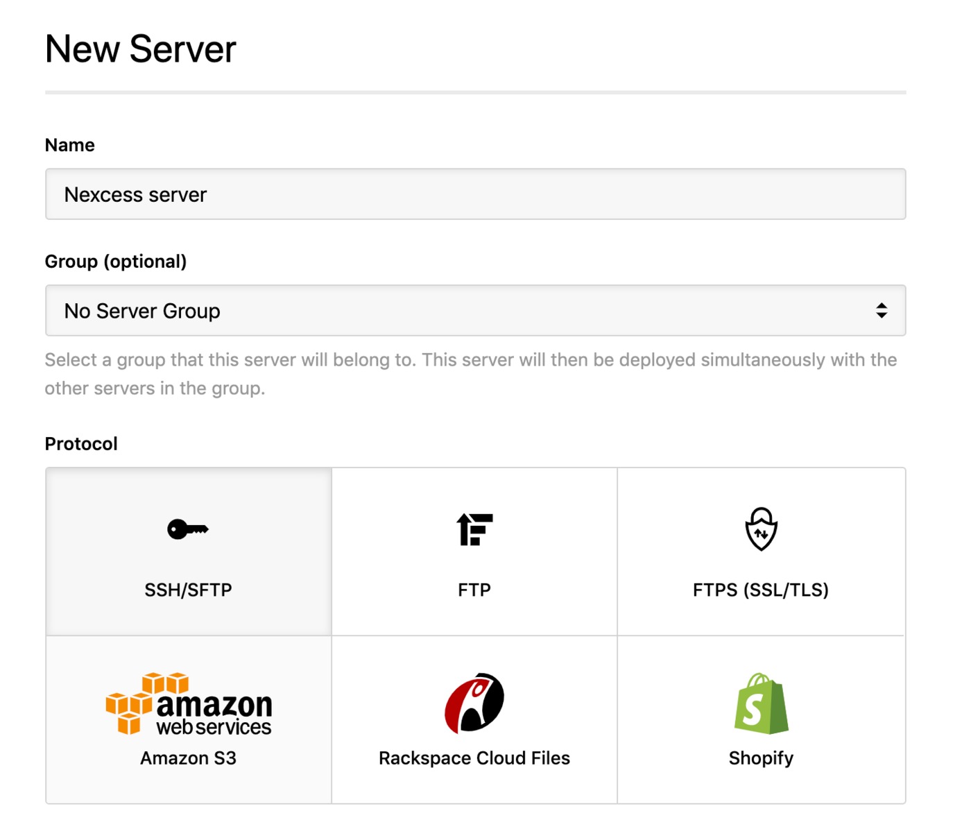 Nexcess - SSH connection