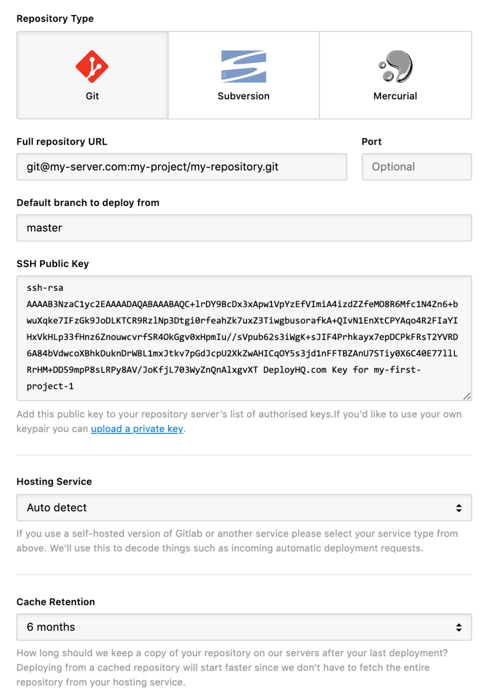 Adding a repository manually