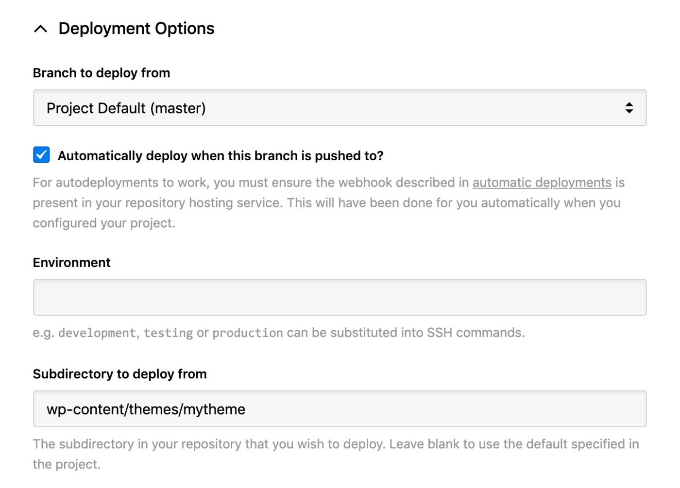 Pagely - deployment options