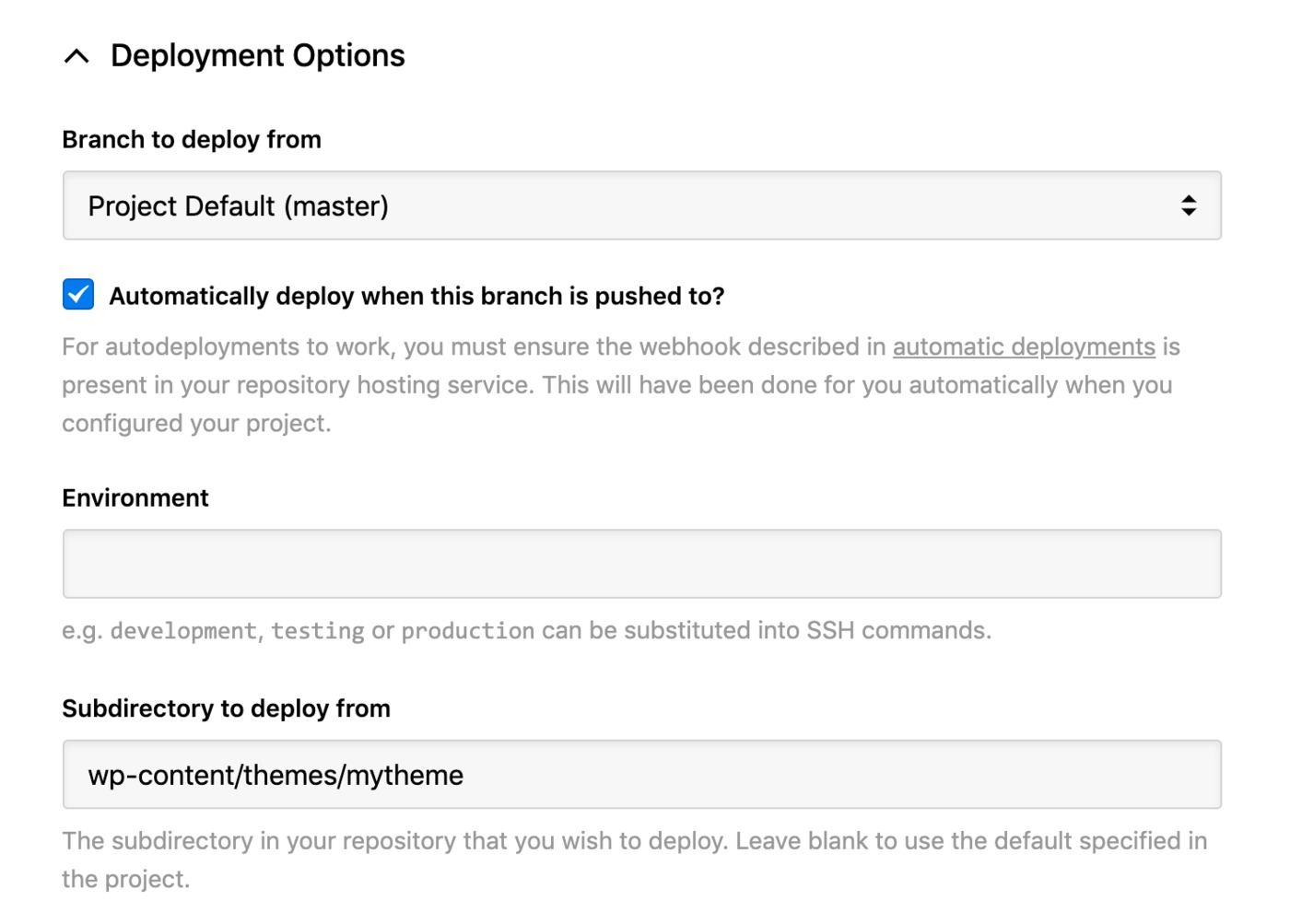 tsoHost - deployment options