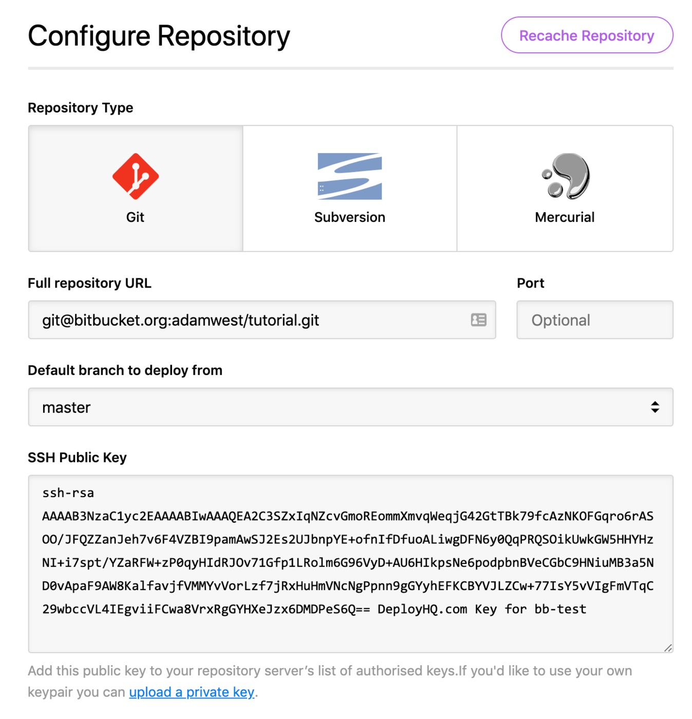 Updating repository URL