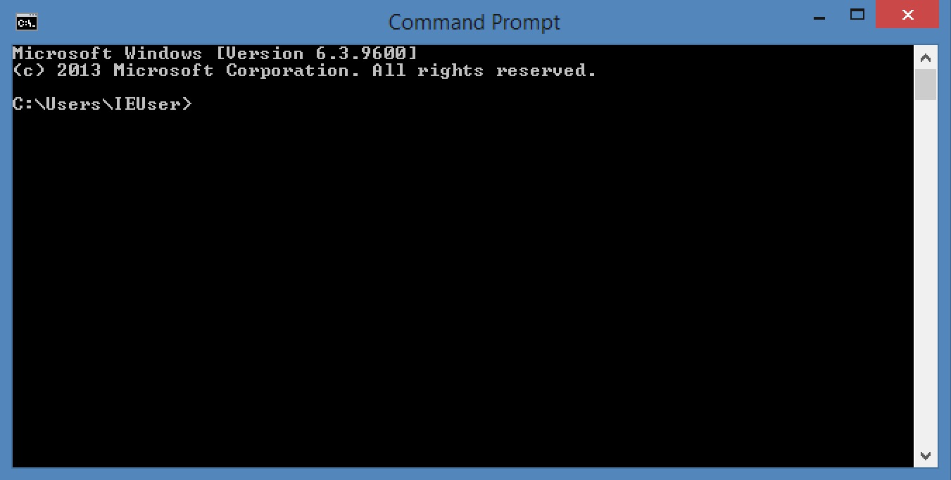 Windows Command Prompt